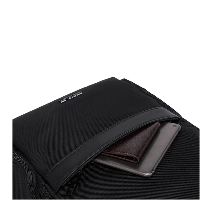 Plecak na  notebook 14,1", Franklyn, czarny, nylon, Bestlife