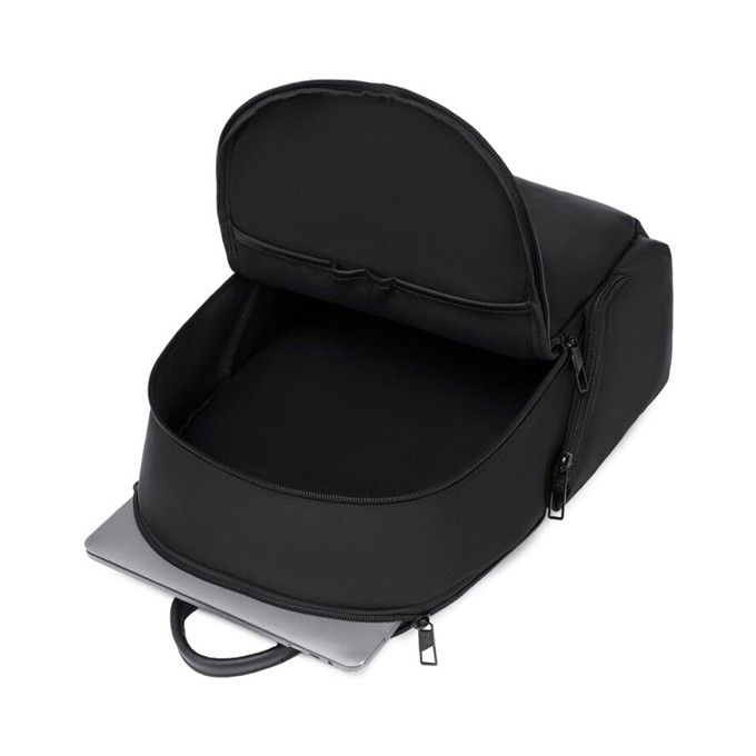 Plecak na  notebook 14,1", Franklyn, czarny, nylon, Bestlife