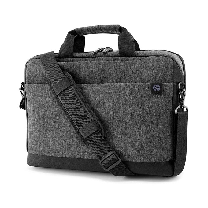 Torba na  notebook 15,6", HP RENEW Wall-e, szara, Tworzywo sztuczne pochodzące z recyklingu, HP