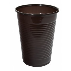 Kubek plastikowy OFFICE PRODUCTS, termiczny, 200ml, 100 szt., brązowy