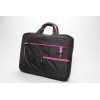 Torba na  notebook 15,6", czarna z różowymi wstawkami, nylon, NT006 typ Crown, EOL