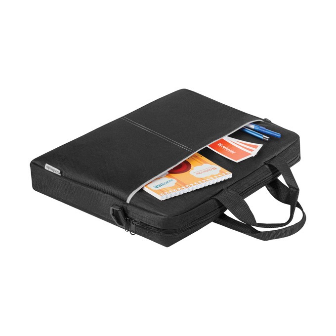 Torba na  notebook 15,6", Lite, czarna, poliester, Defender