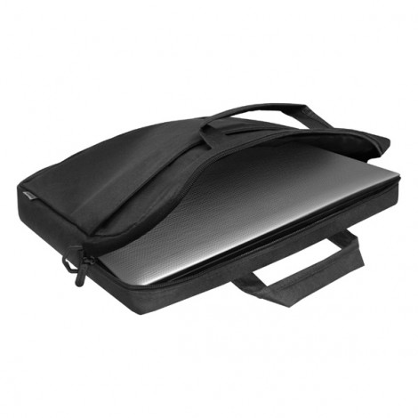 Torba na  notebook 17", Monte, czarna, poliester, Defender