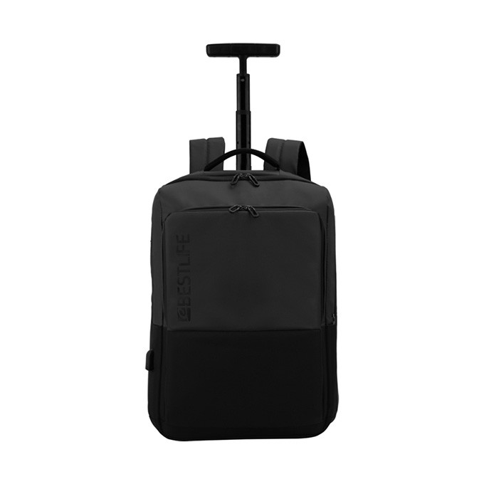 Troley na  notebook 15,6", Neoton, czarny, nylon, Bestlife