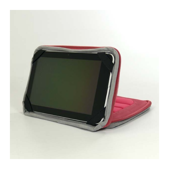Opakowanie na tablet 7", Tootsie, różowy, nylon