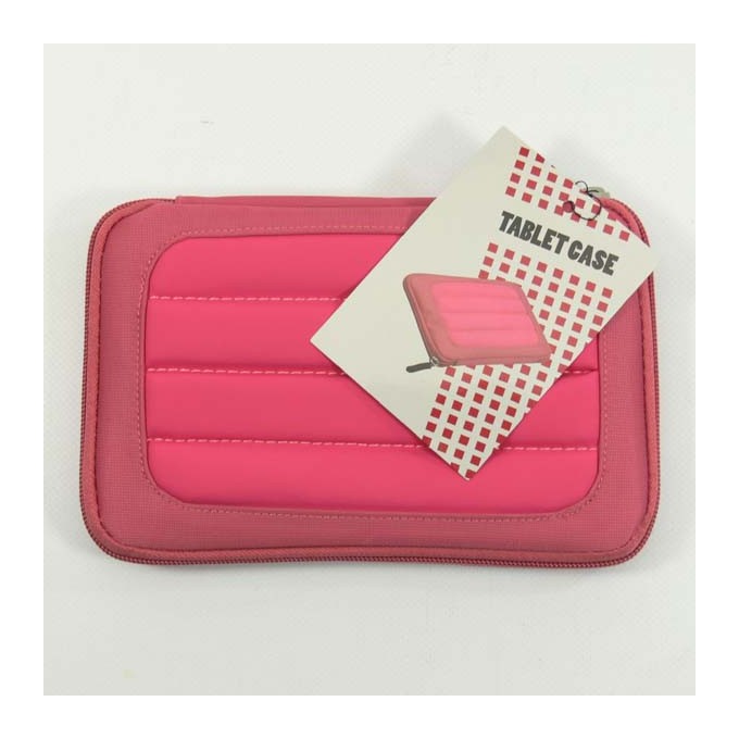 Opakowanie na tablet 7", Tootsie, różowy, nylon