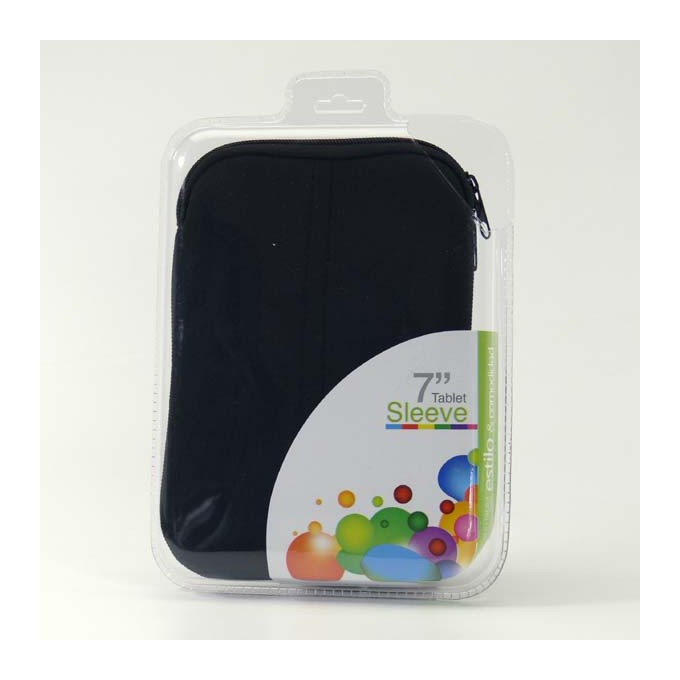Opakowanie na tablet 7", czarny, neopren