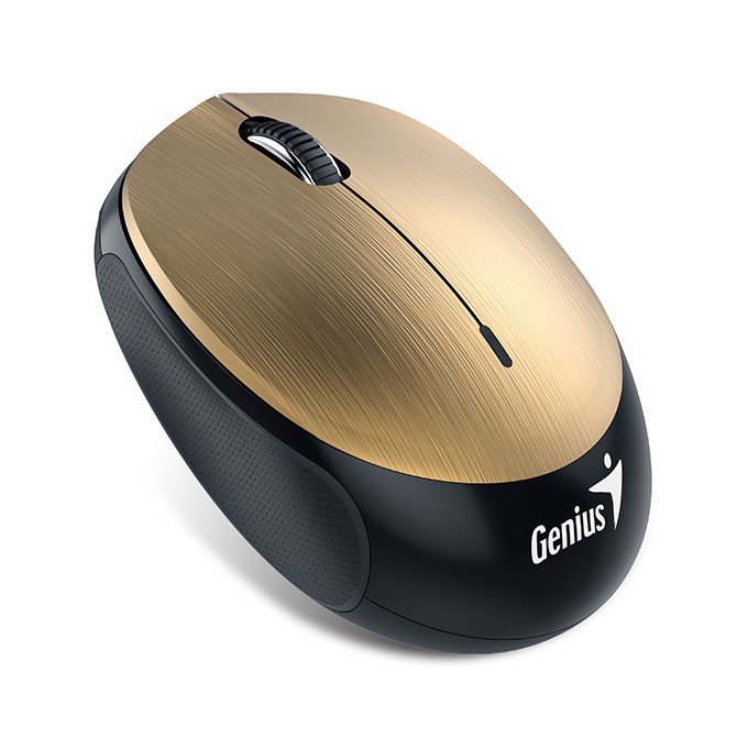 Mysz przewodowa, Genius NX-9000BT, złota, optyczna, 1200DPI, EOL