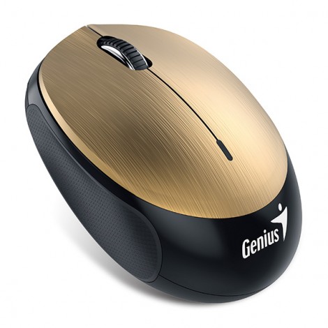Mysz przewodowa, Genius NX-9000BT, złota, optyczna, 1200DPI, EOL