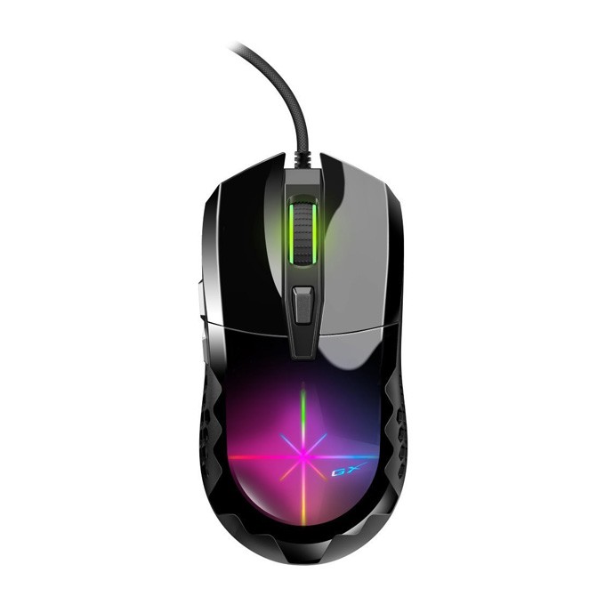 Mysz przewodowa, Genius GX Gaming Scorpion M715, czarna, optyczna, 7200DPI