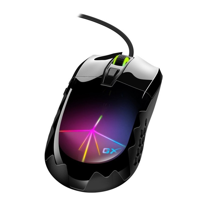 Mysz przewodowa, Genius GX Gaming Scorpion M715, czarna, optyczna, 7200DPI