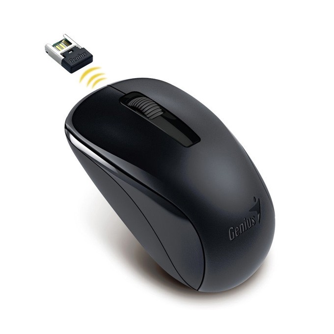 Mysz bezprzewodowa, Genius NX-7005, czarna, optyczna, 1200DPI