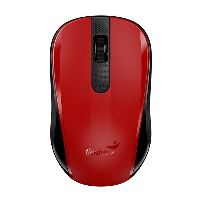 Mysz bezprzewodowa, Genius NX-8008S, czerwona, optyczna, 1200DPI