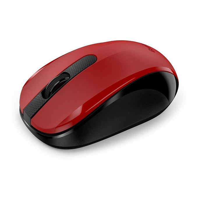 Mysz bezprzewodowa, Genius NX-8008S, czerwona, optyczna, 1200DPI