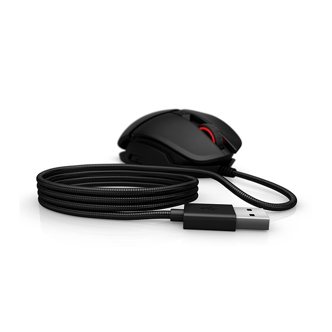 Mysz przewodowa, HP OMEN Reactor, czarna, optyczna, 16000DPI