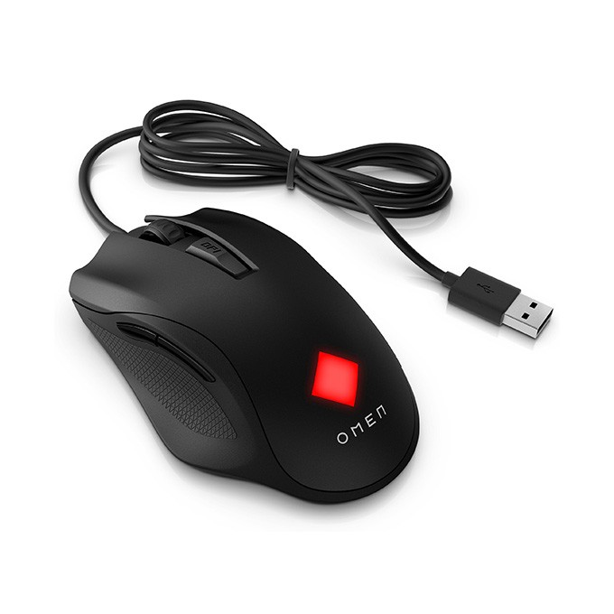 Mysz przewodowa, HP OMEN Vector Essential, czarna, optyczny, 7200DPI
