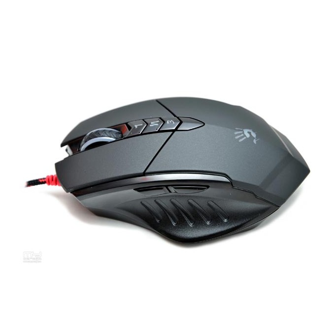 Mysz przewodowa, A4Tech Bloody V7, czarna, optyczna, 3200DPI