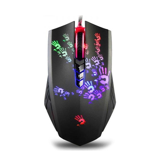 Mysz przewodowa, A4Tech BLOODY A60A, czarna, optyczna, 6200DPI