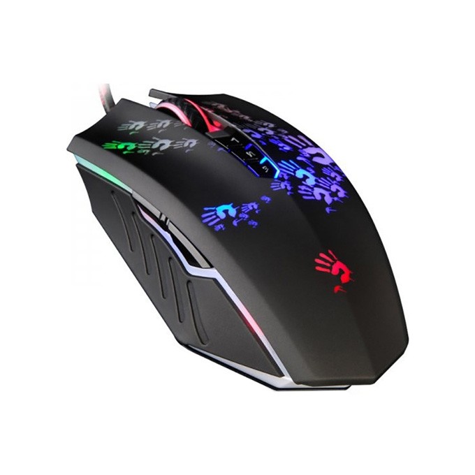 Mysz przewodowa, A4Tech BLOODY A60A, czarna, optyczna, 6200DPI