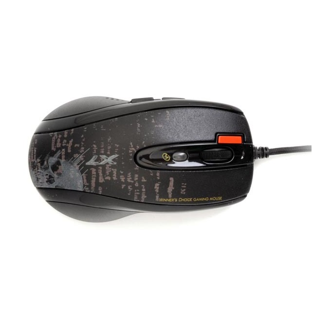 Mysz przewodowa, A4Tech F5, czarna, optyczna, 3000DPI