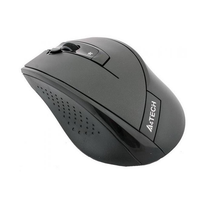 Mysz bezprzewodowa, A4Tech G9-730FX-1, czarna, optyczna, 2000DPI