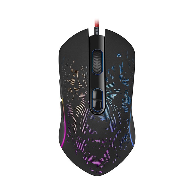 Mysz przewodowa, Defender Witcher GM-990, czarna, optyczna, 3200DPI