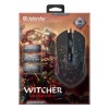 Mysz przewodowa, Defender Witcher GM-990, czarna, optyczna, 3200DPI
