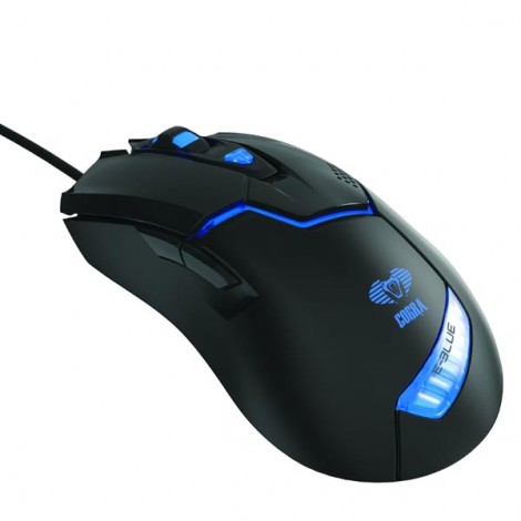 Mysz przewodowa, E-blue Cobra 622, czarna, optyczna, 1600DPI Mysz przewodowa, E-blue Cobra 622, czarna, optyczna, 1600DPI