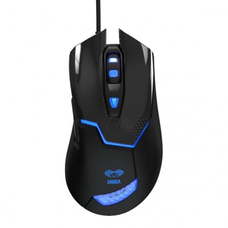 Mysz przewodowa, E-blue Cobra 622, czarna, optyczna, 1600DPI Mysz przewodowa, E-blue Cobra 622, czarna, optyczna, 1600DPI