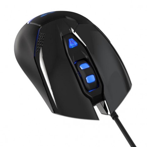Mysz przewodowa, E-blue Cobra 622, czarna, optyczna, 1600DPI Mysz przewodowa, E-blue Cobra 622, czarna, optyczna, 1600DPI
