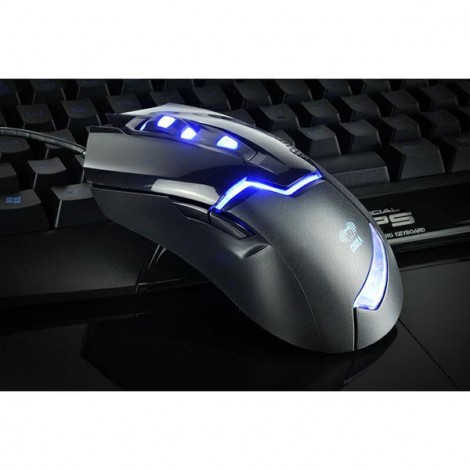 Mysz przewodowa, E-blue Cobra 622, czarna, optyczna, 1600DPI Mysz przewodowa, E-blue Cobra 622, czarna, optyczna, 1600DPI