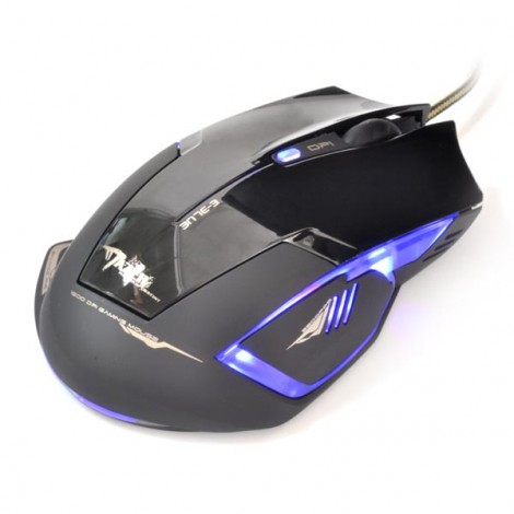 Mysz przewodowa, E-blue Mazer R, czarna, optyczna, 2400DPI Mysz przewodowa, E-blue Mazer R, czarna, optyczna, 2400DPI