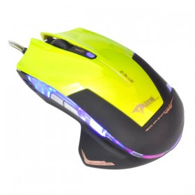 Mysz przewodowa, E-blue Mazer R, zielona, optyczna, 2400DPI, EOL