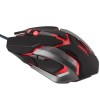Mysz przewodowa, E-blue Auroza Gaming, czarna, optyczna, 4000DPI, e-box Mysz przewodowa, E-blue Auroza Gaming, czarna, optyczna, 4000DPI, e-box