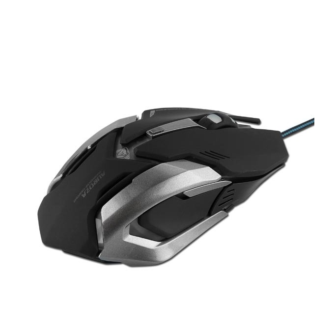 Mysz przewodowa, E-blue Auroza Gaming, czarna, optyczna, 4000DPI, e-box