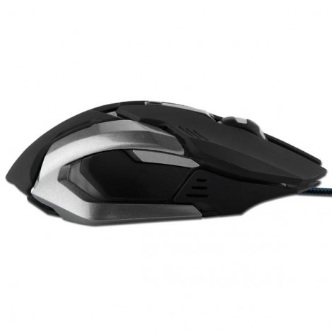 Mysz przewodowa, E-blue Auroza Gaming, czarna, optyczna, 4000DPI, e-box Mysz przewodowa, E-blue Auroza Gaming, czarna, optyczna, 4000DPI, e-box