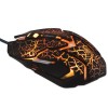 Mysz przewodowa USB, E-blue Auroza Gaming, czarna, optyczna, 4000DPI, e-box