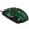 Mysz przewodowa USB, E-blue Auroza Gaming, czarna, optyczna, 4000DPI, e-box
