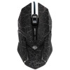 Mysz przewodowa USB, E-blue Auroza Gaming, czarna, optyczna, 4000DPI, e-box