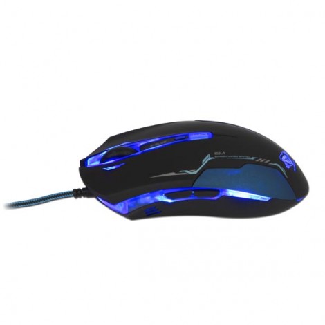 Mysz przewodowa, E-blue Auroza, czarna, optyczna, 3500DPI Mysz przewodowa, E-blue Auroza, czarna, optyczna, 3500DPI