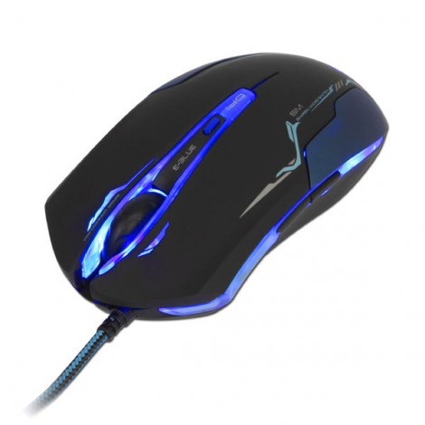 Mysz przewodowa, E-blue Auroza, czarna, optyczna, 3500DPI Mysz przewodowa, E-blue Auroza, czarna, optyczna, 3500DPI