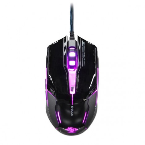 Mysz przewodowa, E-blue Auroza G, czarna, optyczna, 3000DPI