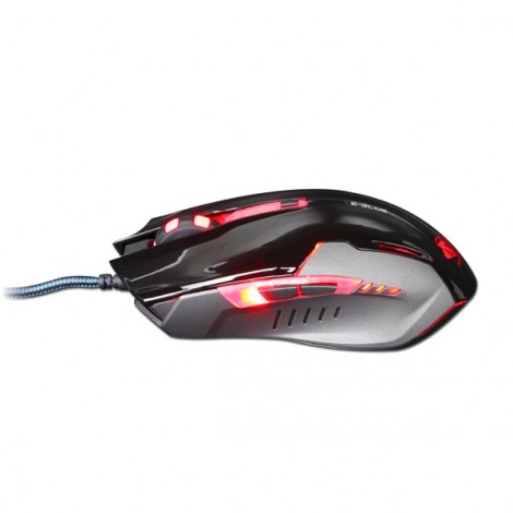 Mysz przewodowa, E-blue Auroza G, czarna, optyczna, 3000DPI