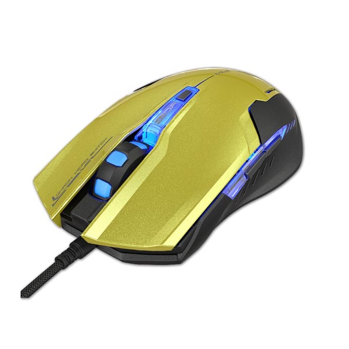 Mysz przewodowa, E-blue Auroza G, zielona, optyczna, 3000DPI, EOL