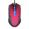 Mysz przewodowa, E-blue Auroza G, czerwona, optyczna, 3000DPI