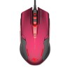 Mysz przewodowa, E-blue Auroza G, czerwona, optyczna, 3000DPI