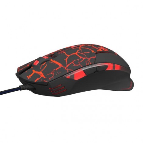 Mysz przewodowa, E-blue Mazer Pro, czarno-czerwona, optyczna, 2500DPI, e-box Mysz przewodowa, E-blue Mazer Pro, czarno-czerwona, optyczna, 2500DPI, e-box