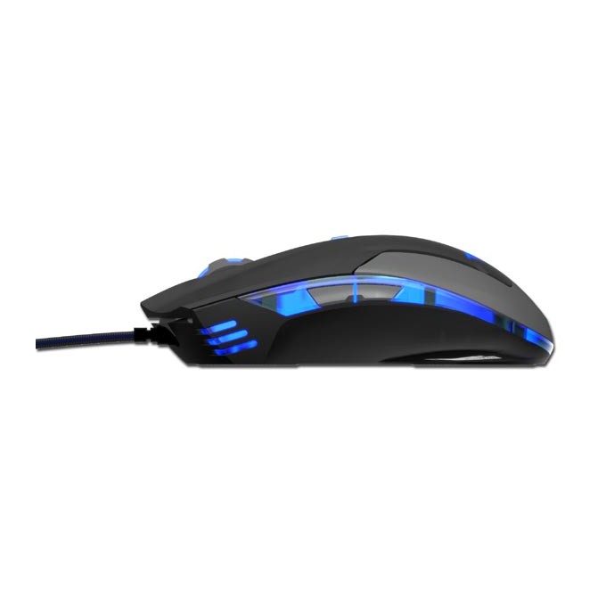 Mysz przewodowa USB, E-blue Mazer Pro, czarna, optyczna, 2500DPI