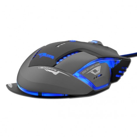 Mysz przewodowa USB, E-blue Mazer Pro, czarna, optyczna, 2500DPI