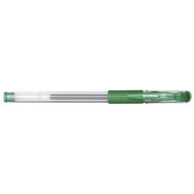 Długopis żelowy DONAU z wodoodpornym tuszem 0,5mm, zielony